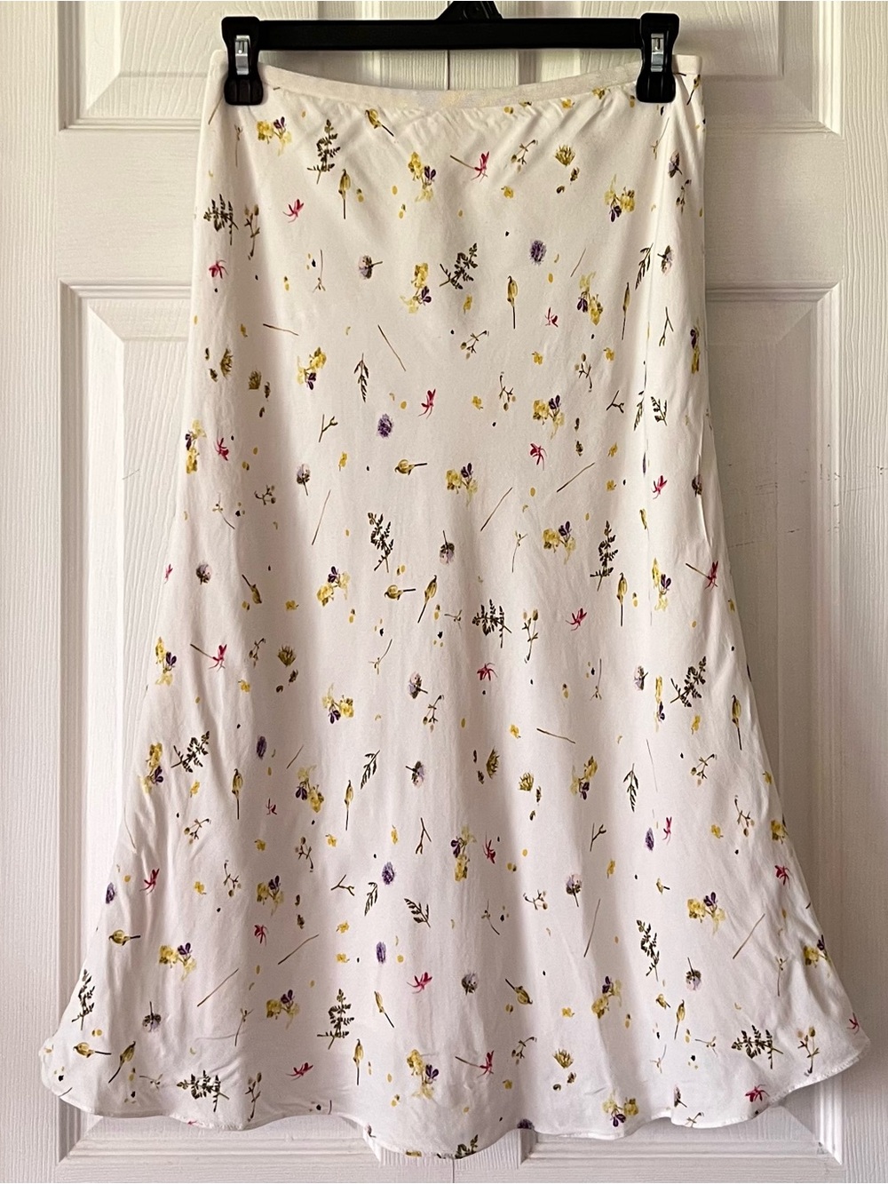TVF for DVF Floral Midi Skirt